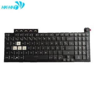 HK-HHT SP Spanish Keyboard for ASUS TUF Gaming Laptops New Used LED Backlit Panel-Models F15 FX506 FA506 FA506Q FX506L FA506U